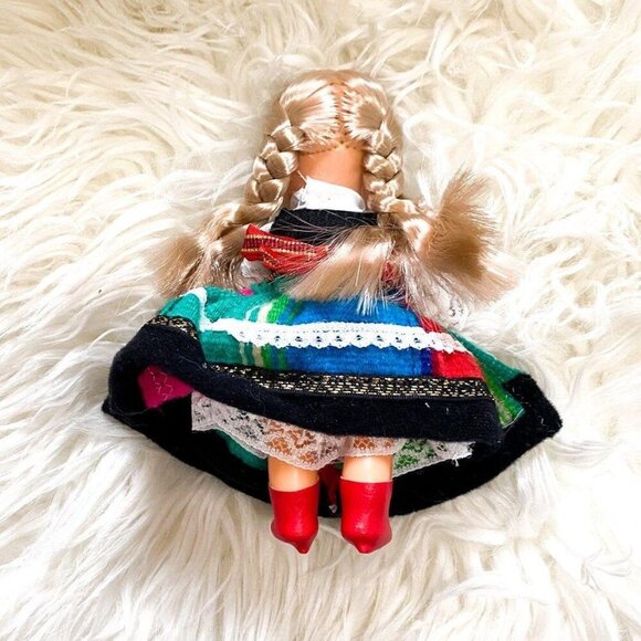 Polish folk doll, Purchased in Porland. vintage - Picture 2 of 11